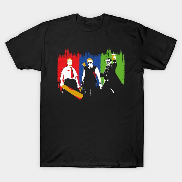 The Blood and Ice Cream Trilogy T-Shirt by Meta Cortex